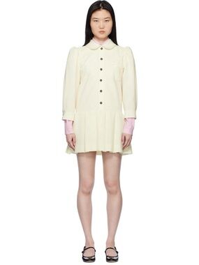 Sandy Liang Cream Dress with Tag